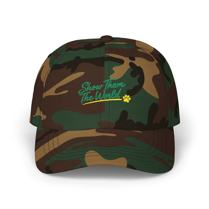 Show Them The World Embroidered Hat