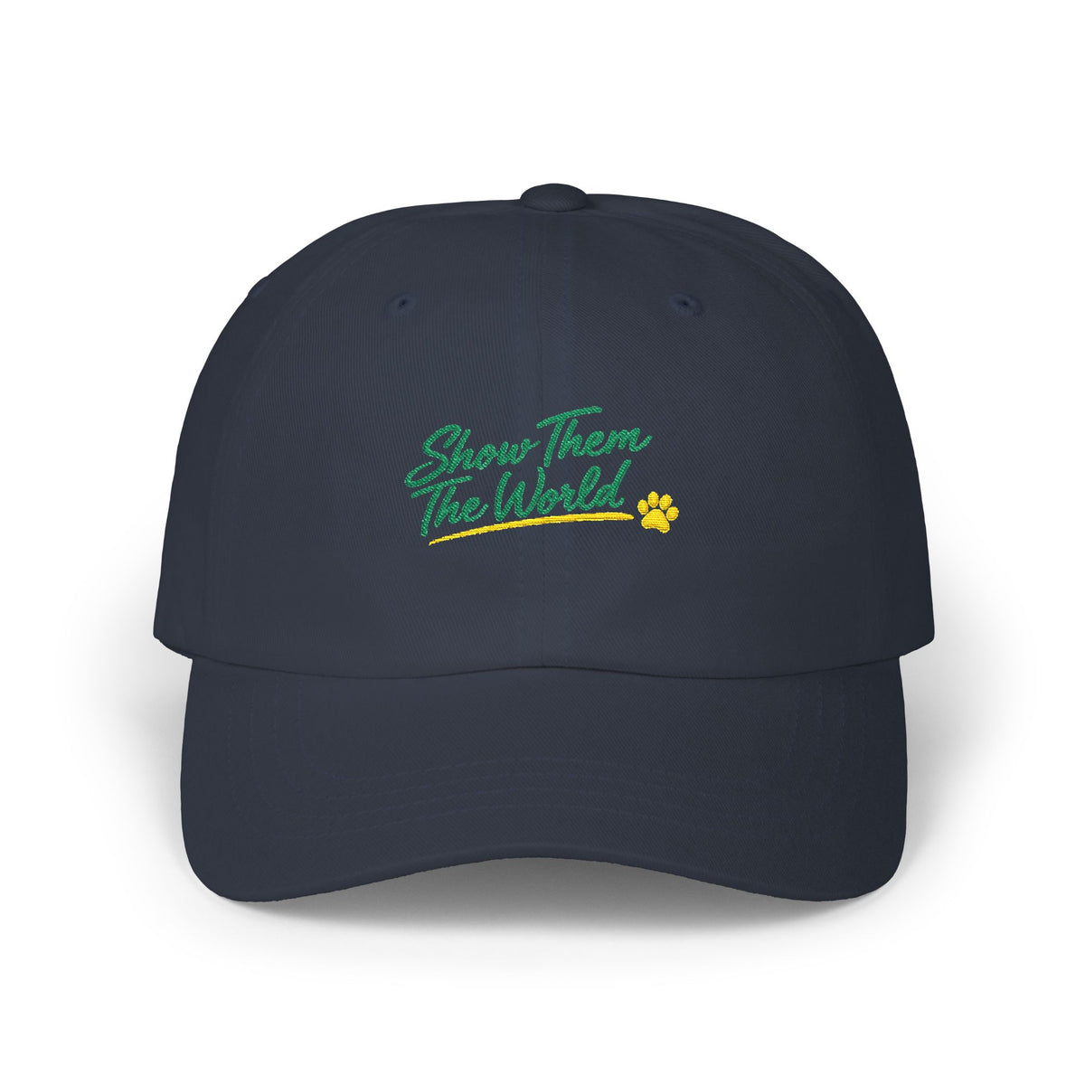 Show Them The World Embroidered Hat