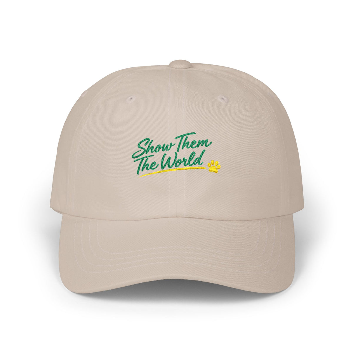 Show Them The World Embroidered Hat