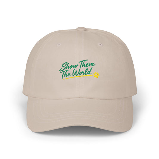 Show Them The World Embroidered Hat
