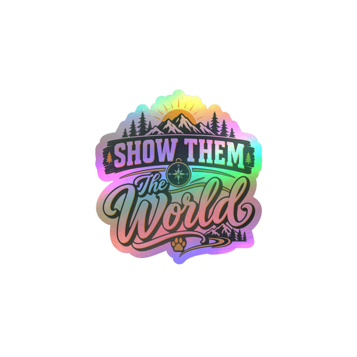Show Them The World Decal