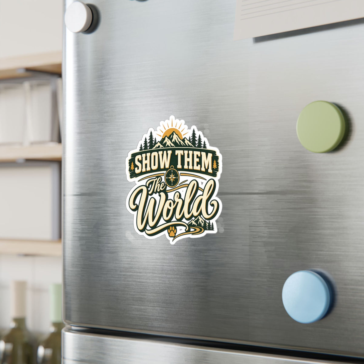 Show Them The World Decal
