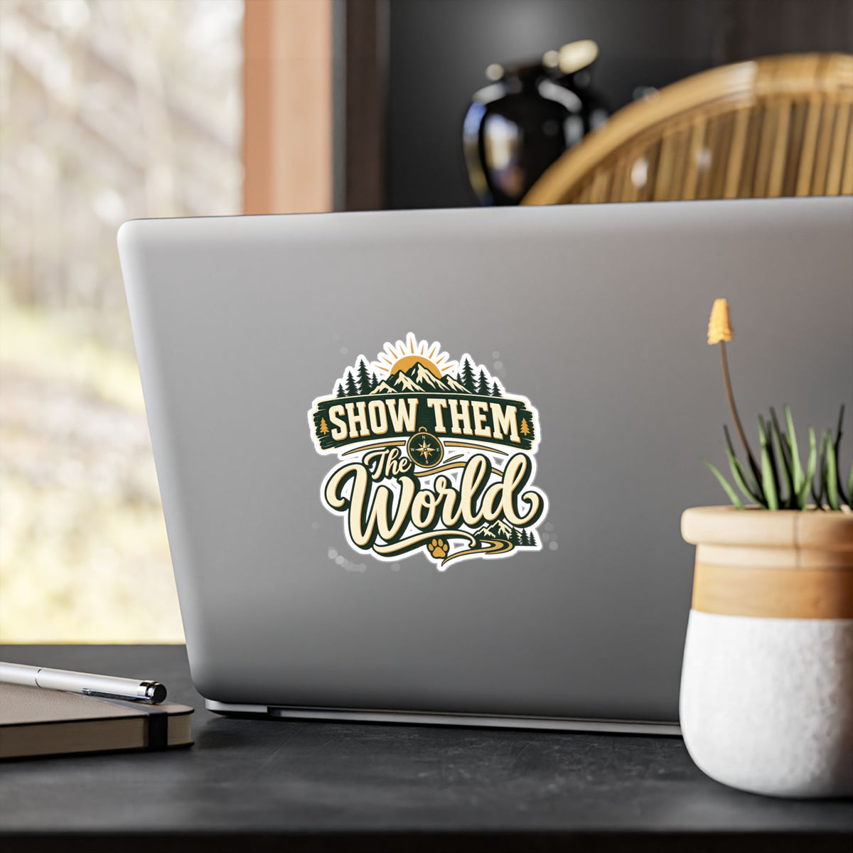 Show Them The World Decal