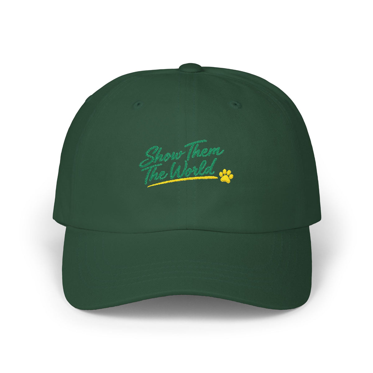 Show Them The World Embroidered Hat
