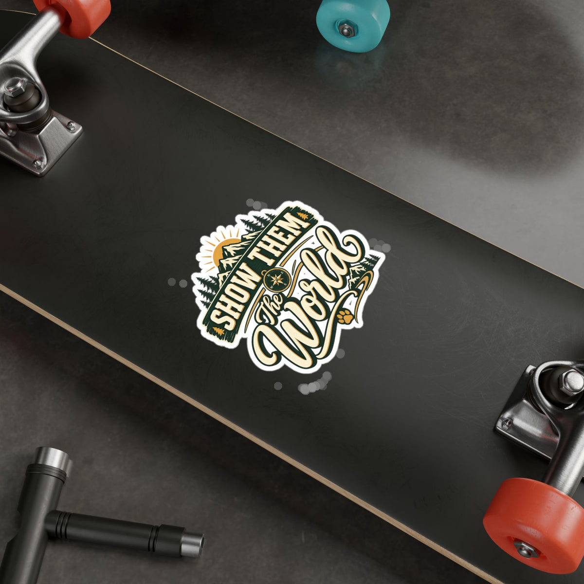 Show Them The World Decal