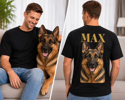 Comfort Colors Custom Dog Dad Shirt