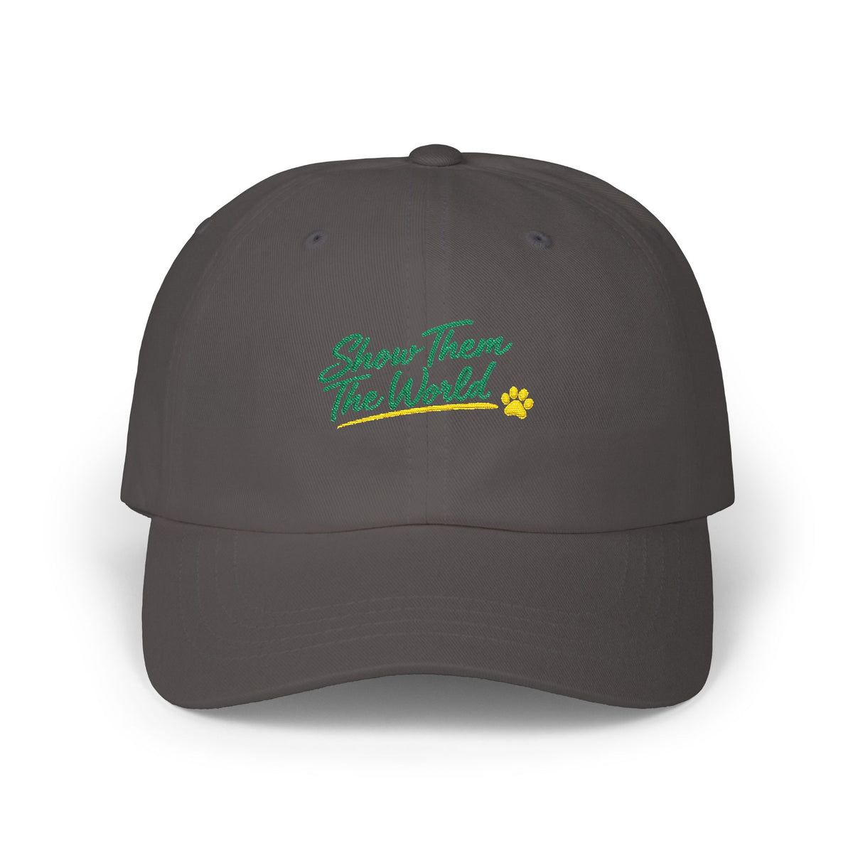 Show Them The World Embroidered Hat