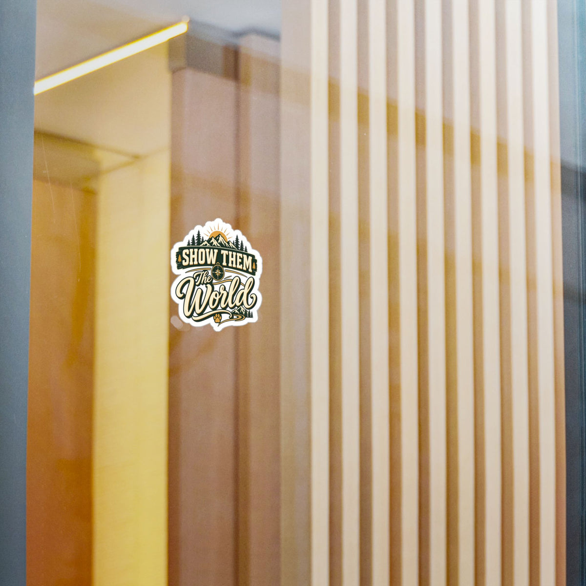 Show Them The World Decal