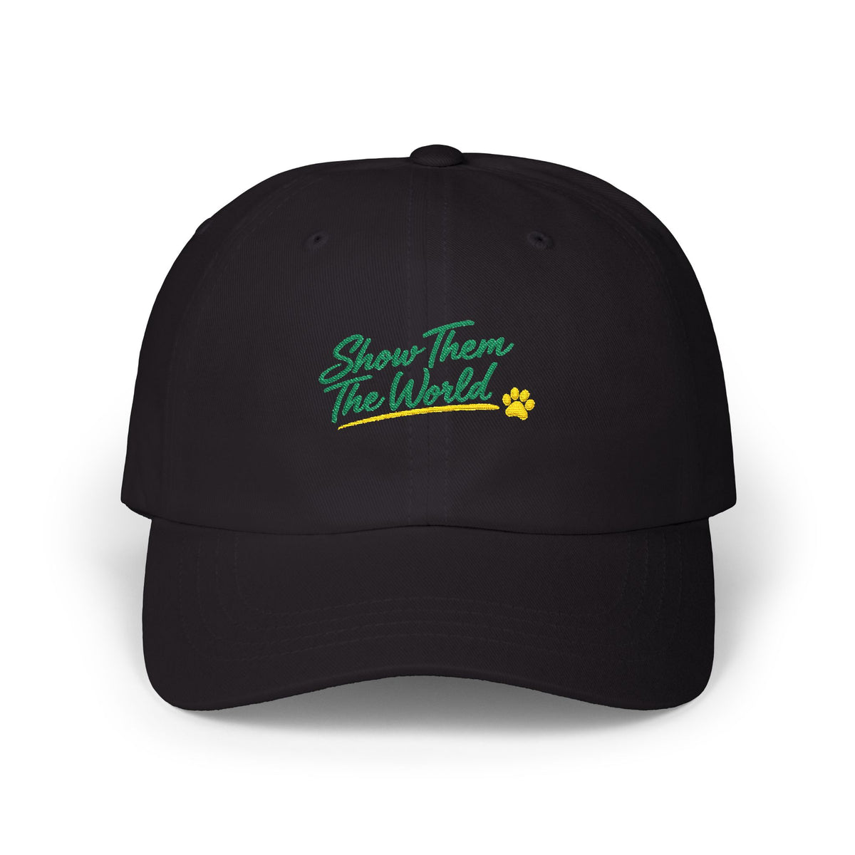 Show Them The World Embroidered Hat