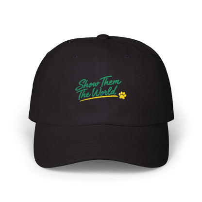 Show Them The World Embroidered Hat