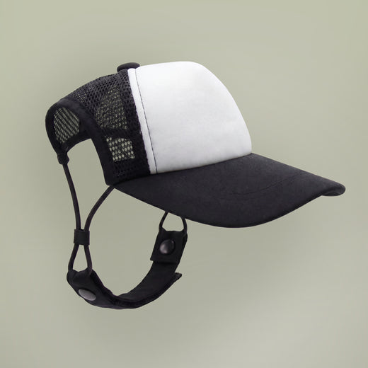 Dog Club Foam Trucker Hat, Paw Print Dog Hat, Dog Lover Cap, Dog Dad Gift, Pet Lover Hat, Canine Club Hat, Black White Trucker Cap