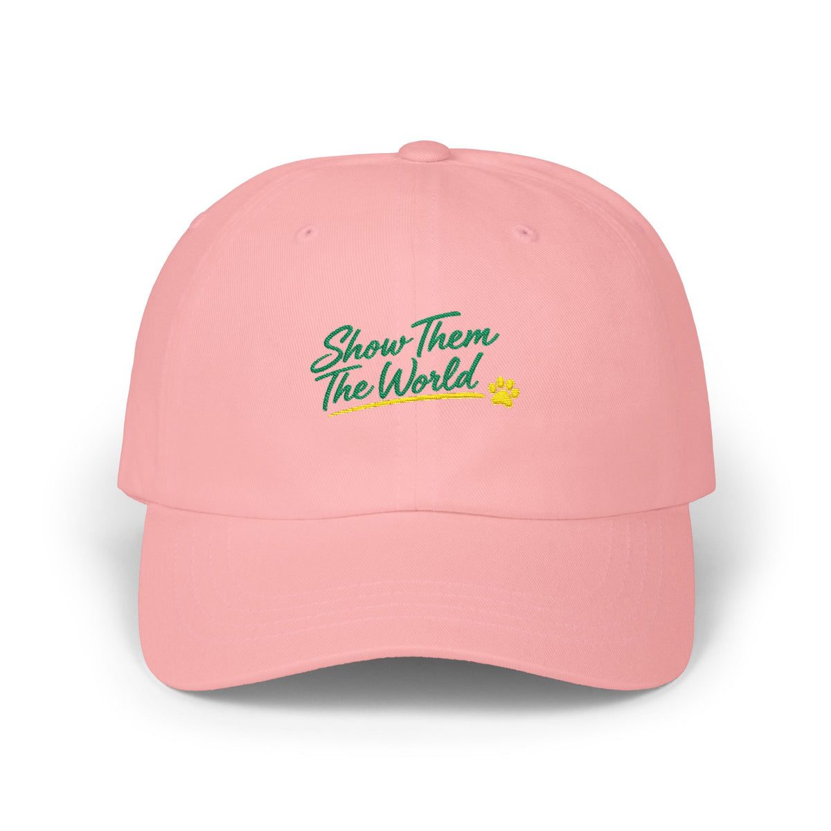 Show Them The World Embroidered Hat