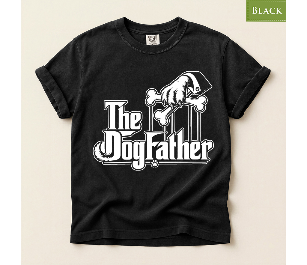 The Dogfather Comfort Colors T-Shirt
