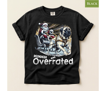 christmas dog shirt, funny christmas tee, reindeer dog shirt, santa dog shirt, christmas pug tee, dog lover christmas, funny dog christmas, holiday dog shirt, christmas dog gift, pug lover gift, santa dog tshirt, festive dog apparel, christmas pet shirt