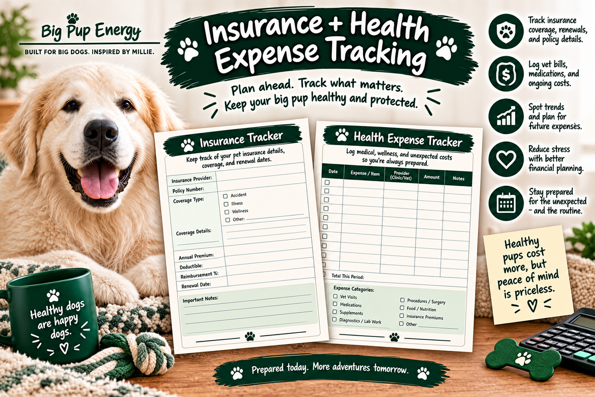 Big Dog Sitter & Emergency Kit