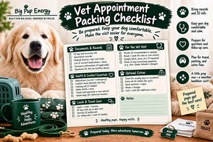 Big Dog Sitter & Emergency Kit