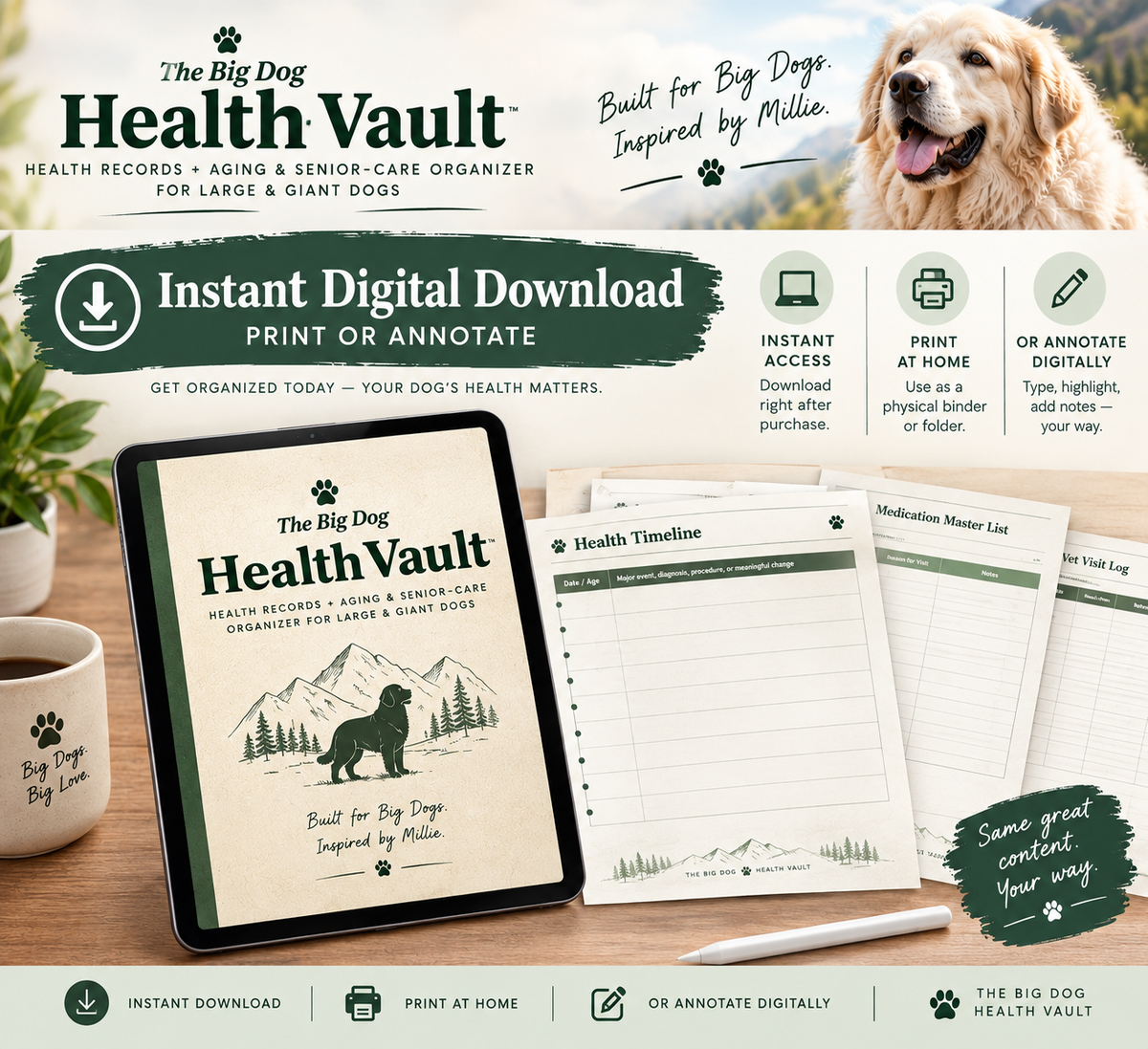 The Big Dog Health Vault
