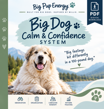 Big Dog Calm & Confidence System