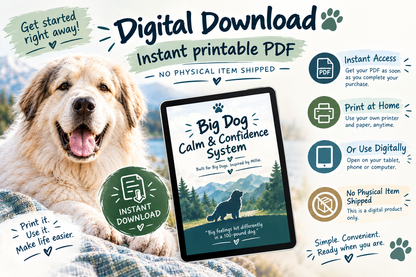 Big Dog Calm & Confidence System