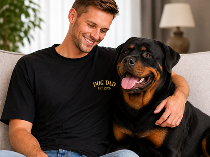 Comfort Colors Custom Dog Dad Shirt