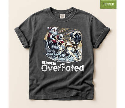 christmas dog shirt, funny christmas tee, reindeer dog shirt, santa dog shirt, christmas pug tee, dog lover christmas, funny dog christmas, holiday dog shirt, christmas dog gift, pug lover gift, santa dog tshirt, festive dog apparel, christmas pet shirt