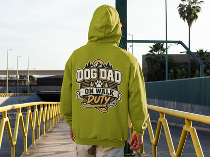 Dog Dad On Walk Duty Hoodie