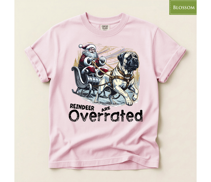 christmas dog shirt, funny christmas tee, reindeer dog shirt, santa dog shirt, christmas pug tee, dog lover christmas, funny dog christmas, holiday dog shirt, christmas dog gift, pug lover gift, santa dog tshirt, festive dog apparel, christmas pet shirt