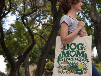 Dog Mom Essentials Tote Bag