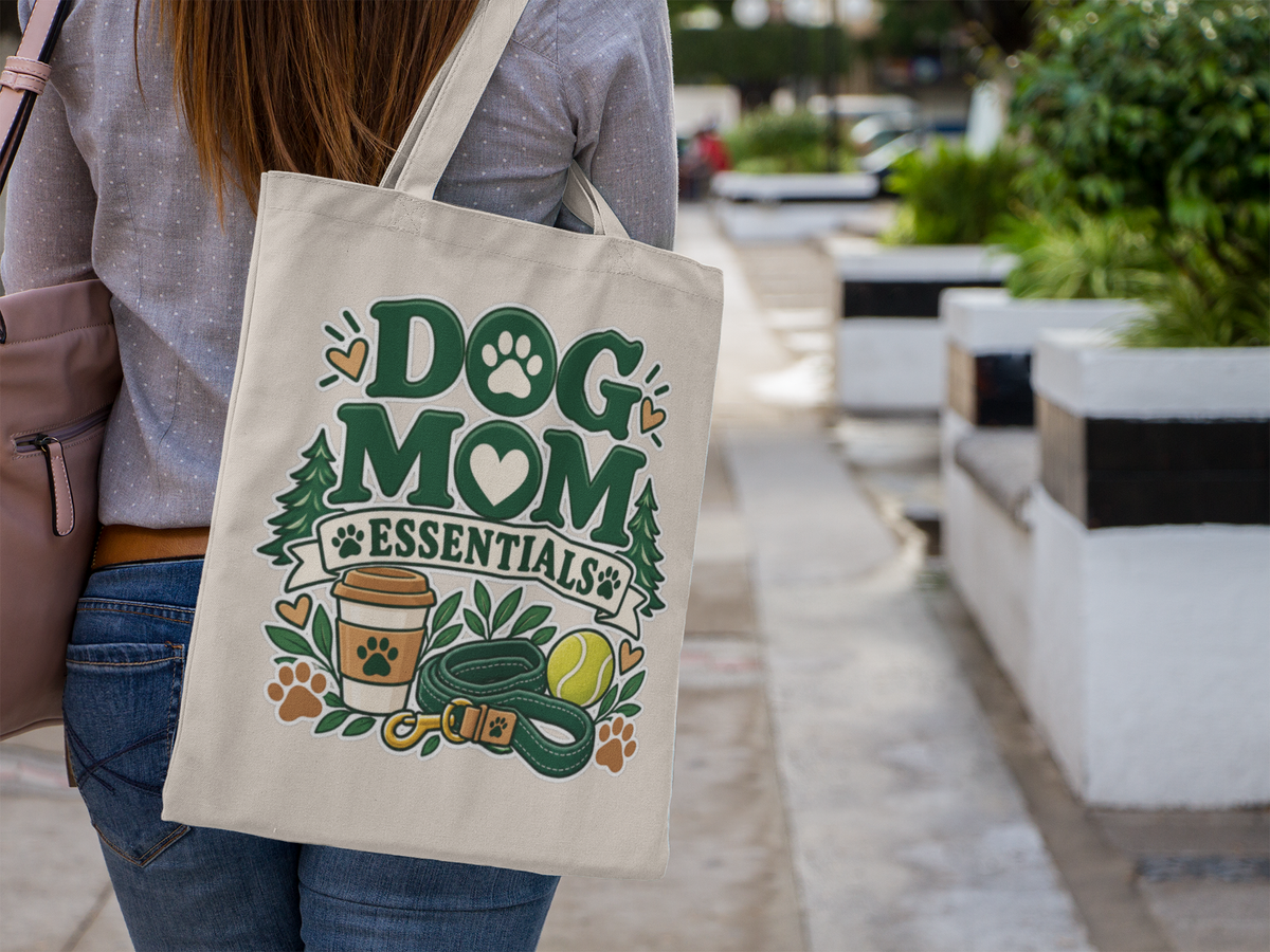 Dog Mom Essentials Tote Bag