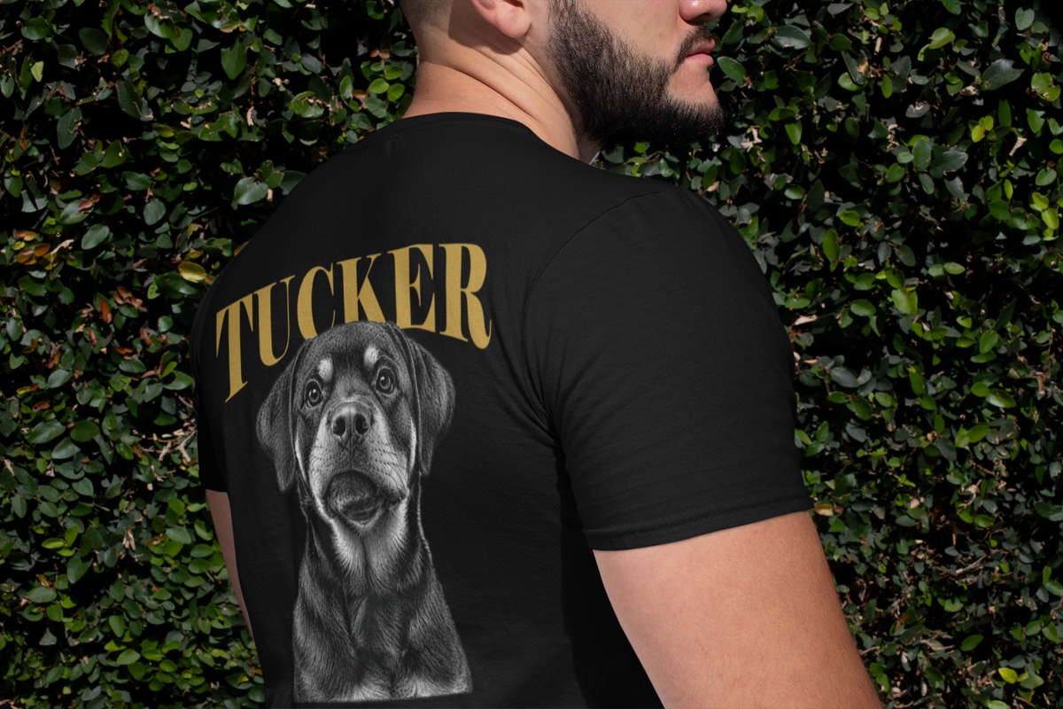 Comfort Colors Custom Dog Dad Shirt