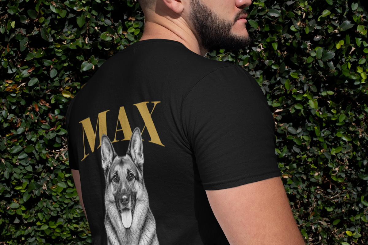 Comfort Colors Custom Dog Dad Shirt