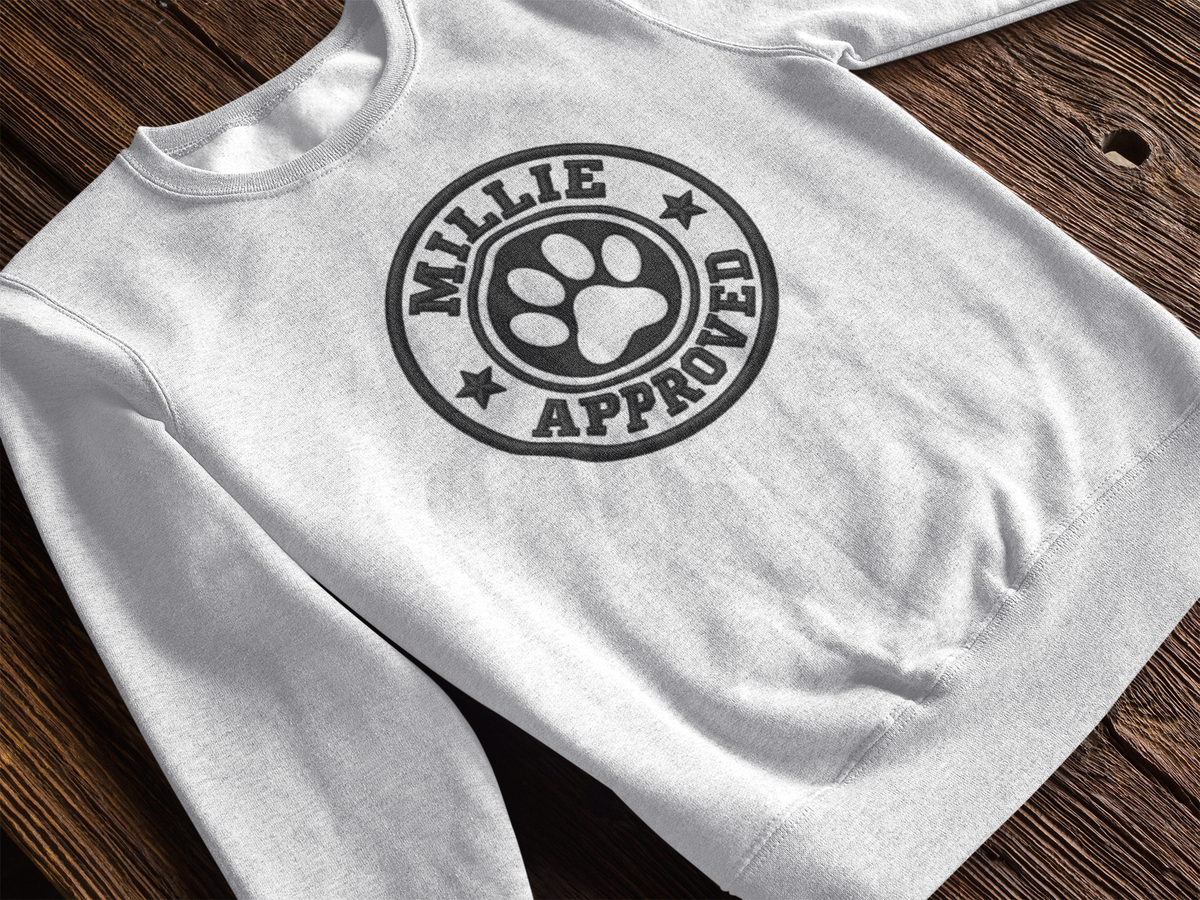 My Dog Is My Favorite Person Sweatshirt, Millie Approved Dog Crewneck