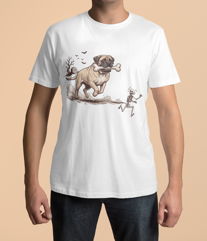 skeleton tshirt, spooky dog lover tee, mastiff skeleton tee, English mastiff gift, funny dog lover gift, mastiff lover tshirt, funny dog Halloween, spooky big dog, funny skeleton shirt, funny Halloween tee, Halloween shirt, Halloween tee, trending shirt
