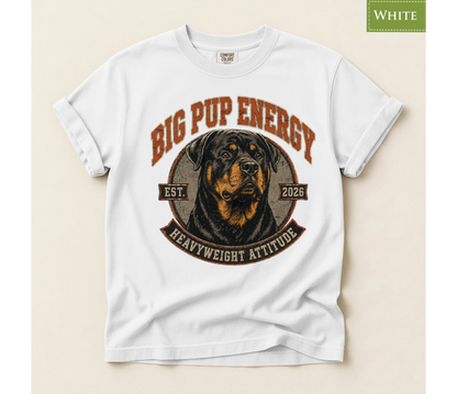 Rottweiler Shirt, Rottweiler Lover, Rottweiler Dog, Dog Lover Shirt, Big Dog Shirt, Vintage Dog Shirt, Rottweiler Gift, Dog Dad Shirt, Dog Mom Shirt, Tough Dog Shirt, Retro Dog Design, Big Pup Energy, Heavyweight Attitude