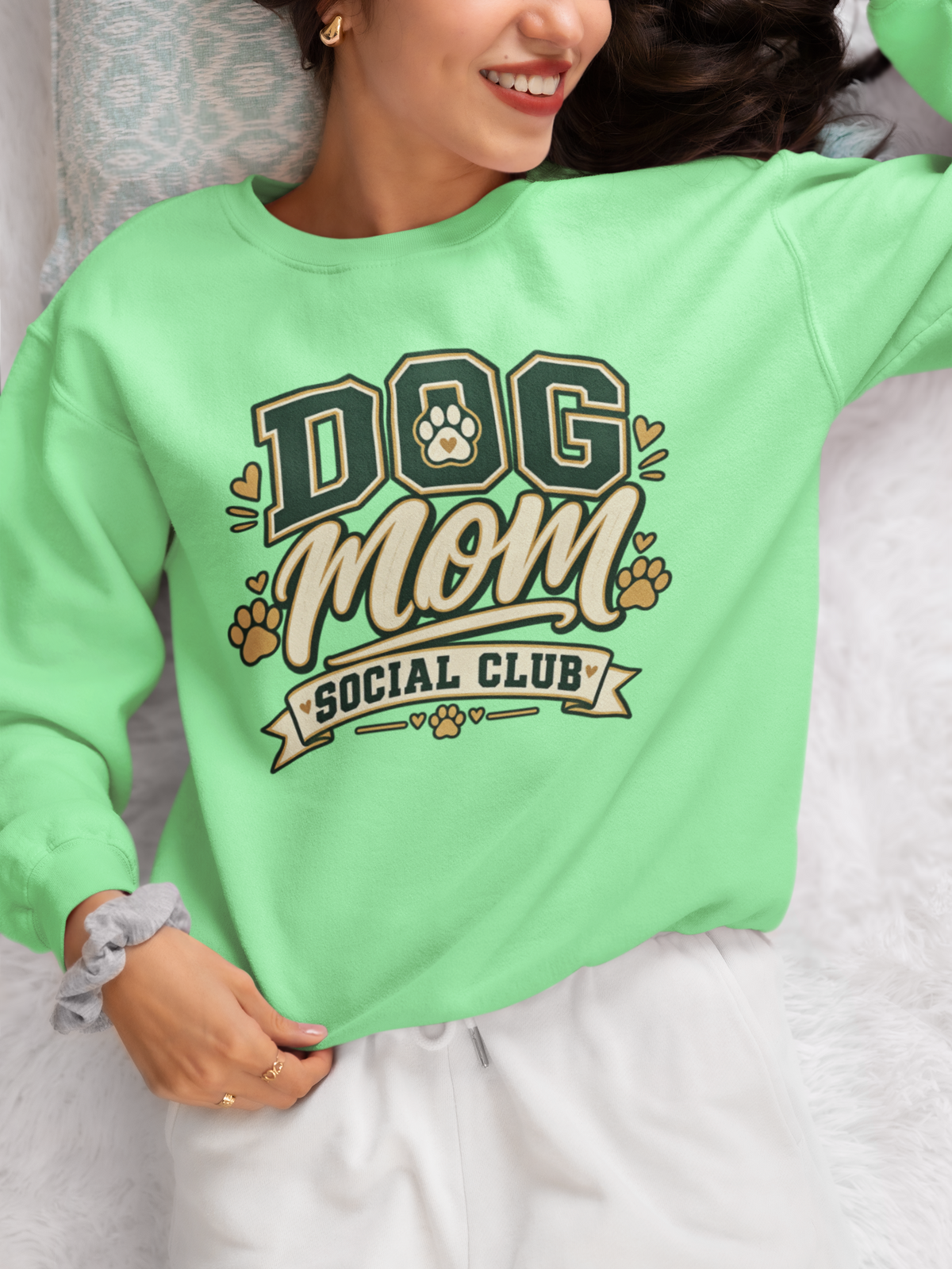 Dog Mom Social Club Sweatshirt