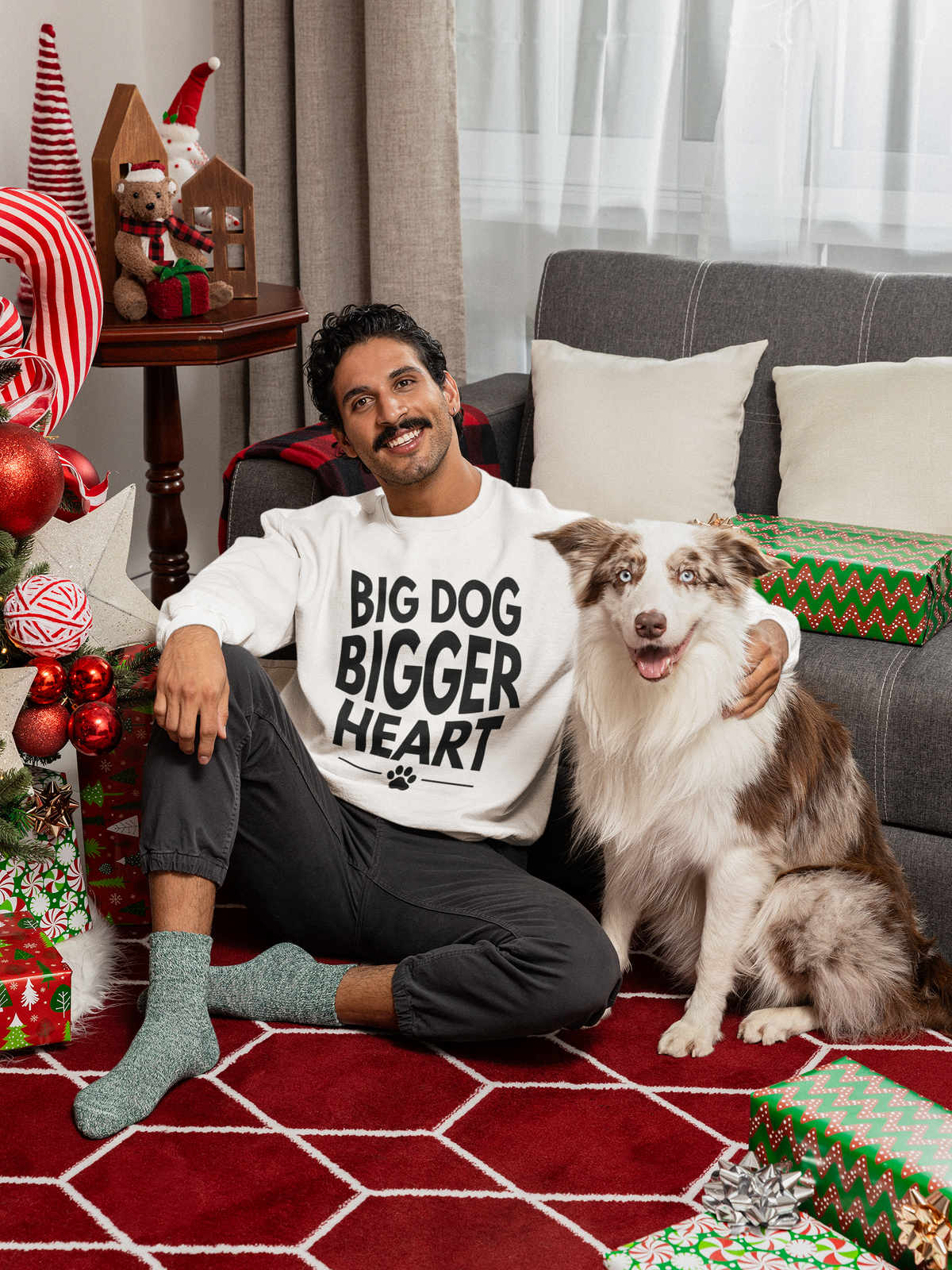 Big Dog Bigger Heart Sweatshirt