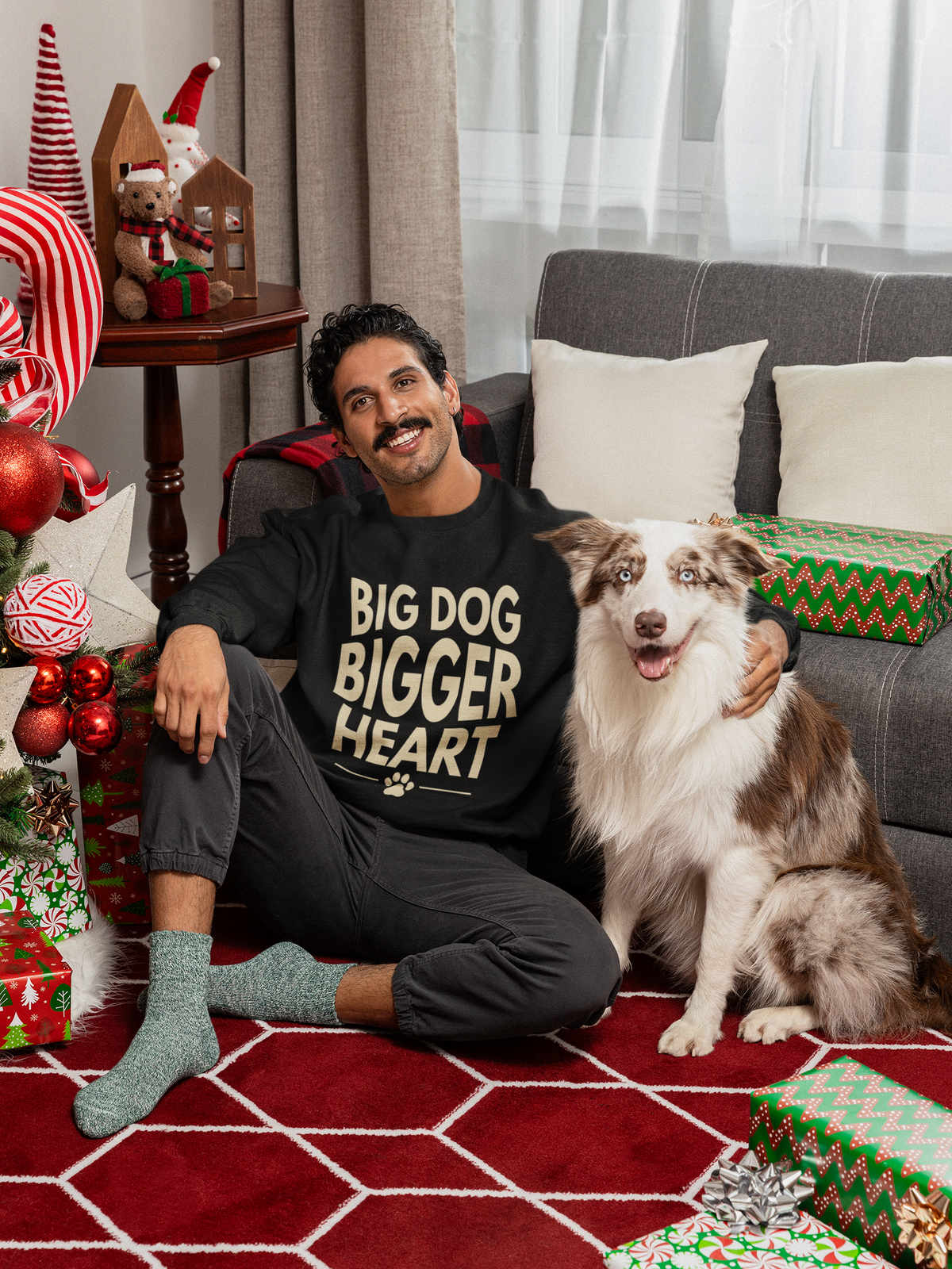 Big Dog Bigger Heart Sweatshirt