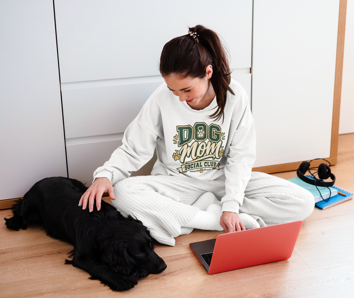 Dog Mom Social Club Sweatshirt