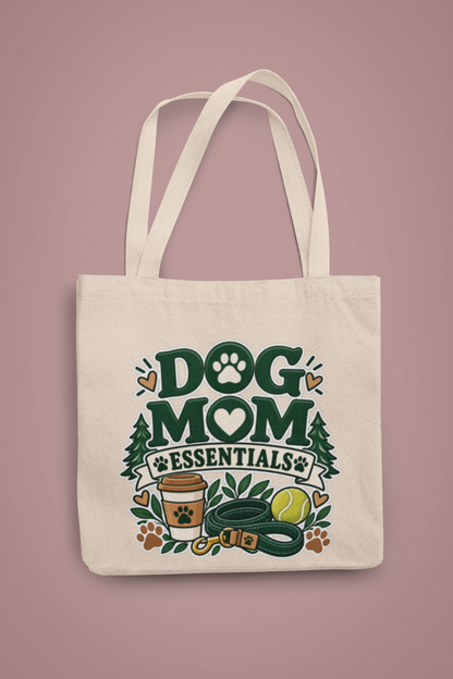 Dog Mom Essentials Tote Bag