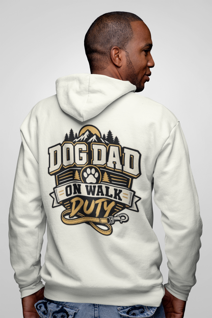 Dog Dad On Walk Duty Hoodie