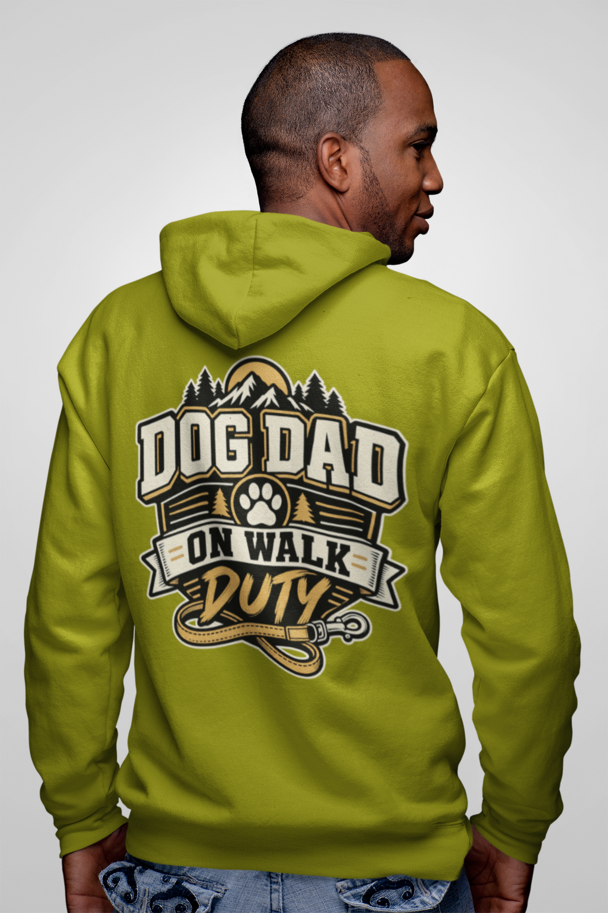 Dog Dad On Walk Duty Hoodie