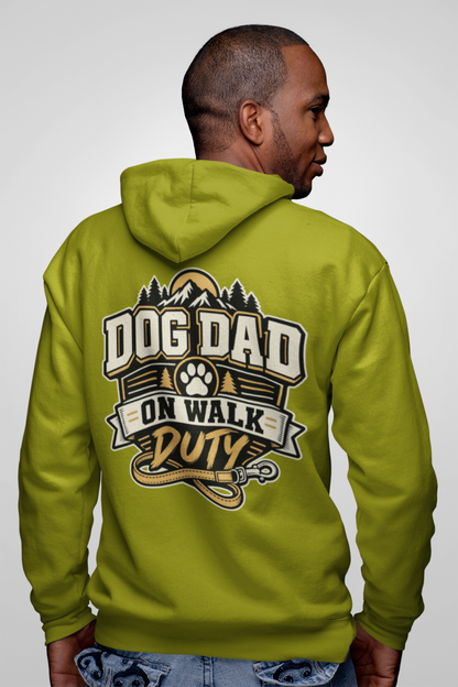 Dog Dad On Walk Duty Hoodie