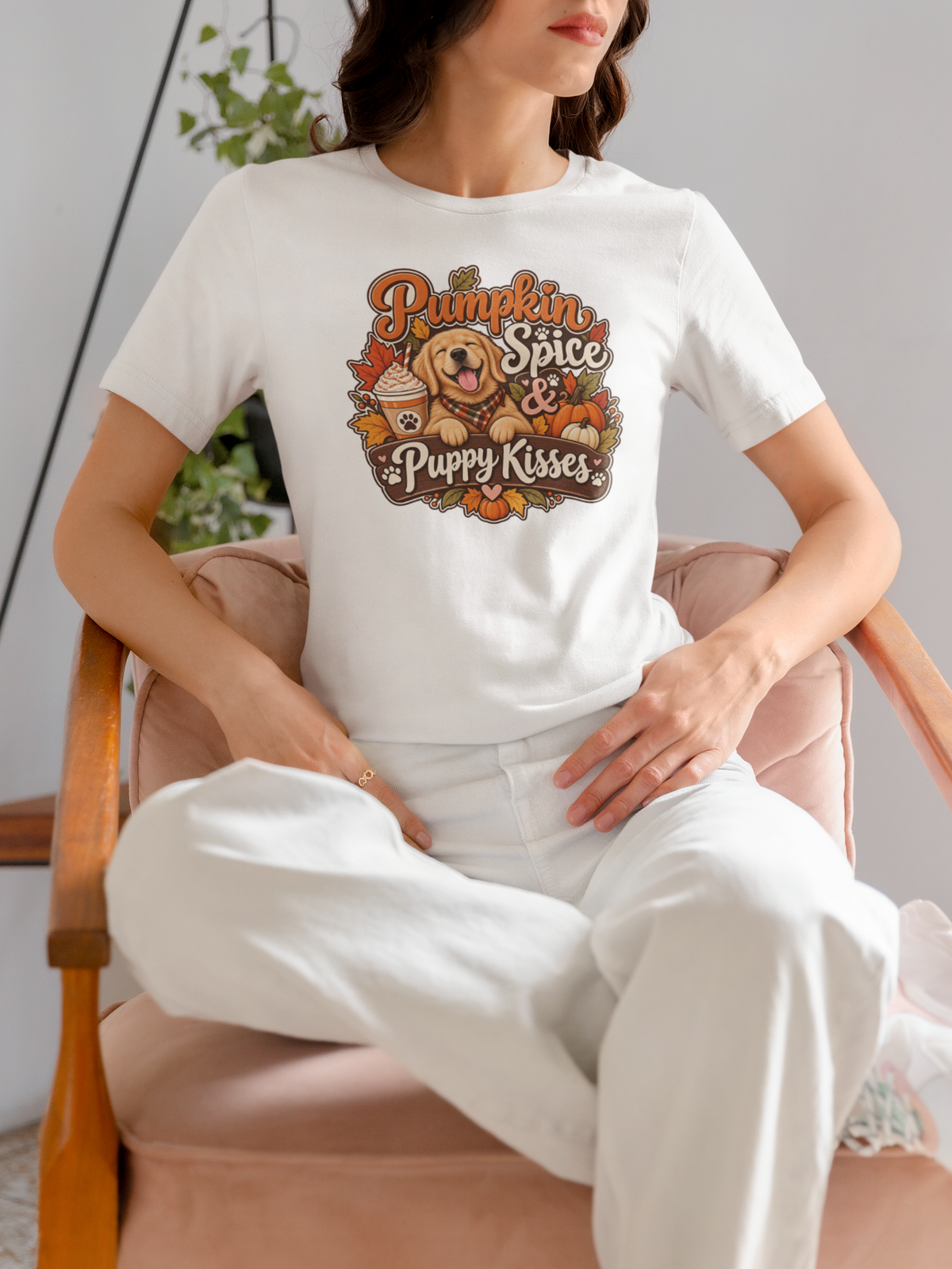 Pumpkin Spice & Puppy Kisses Tee