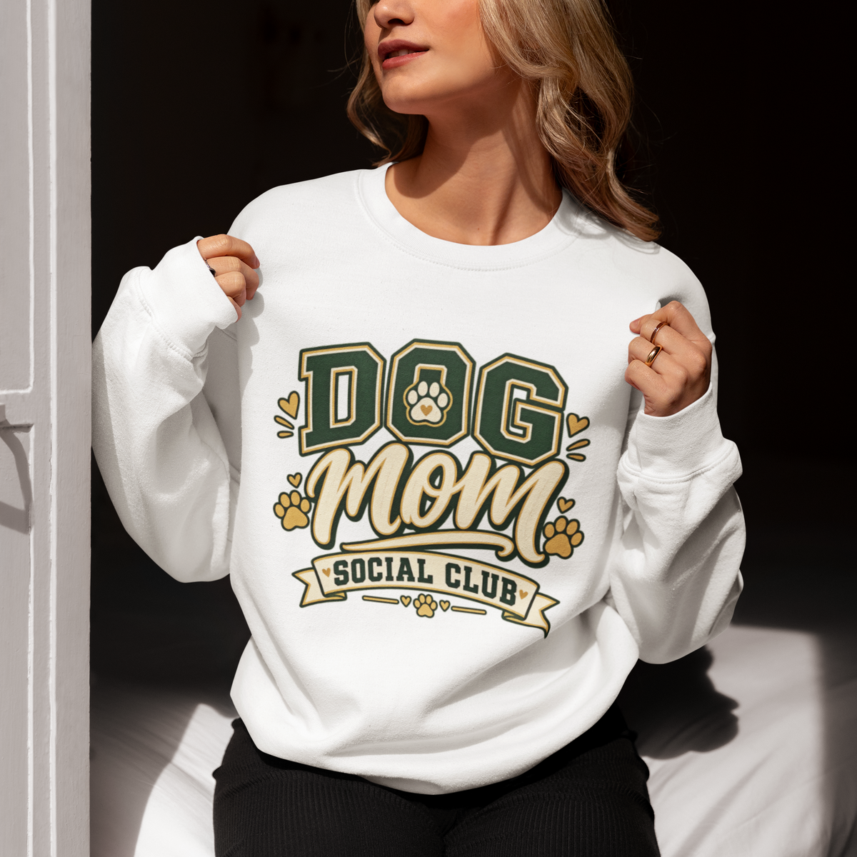Dog Mom Social Club Sweatshirt