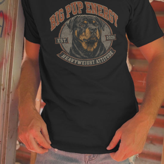 Rottweiler Shirt, Rottweiler Lover, Rottweiler Dog, Dog Lover Shirt, Big Dog Shirt, Vintage Dog Shirt, Rottweiler Gift, Dog Dad Shirt, Dog Mom Shirt, Tough Dog Shirt, Retro Dog Design, Big Pup Energy, Heavyweight Attitude