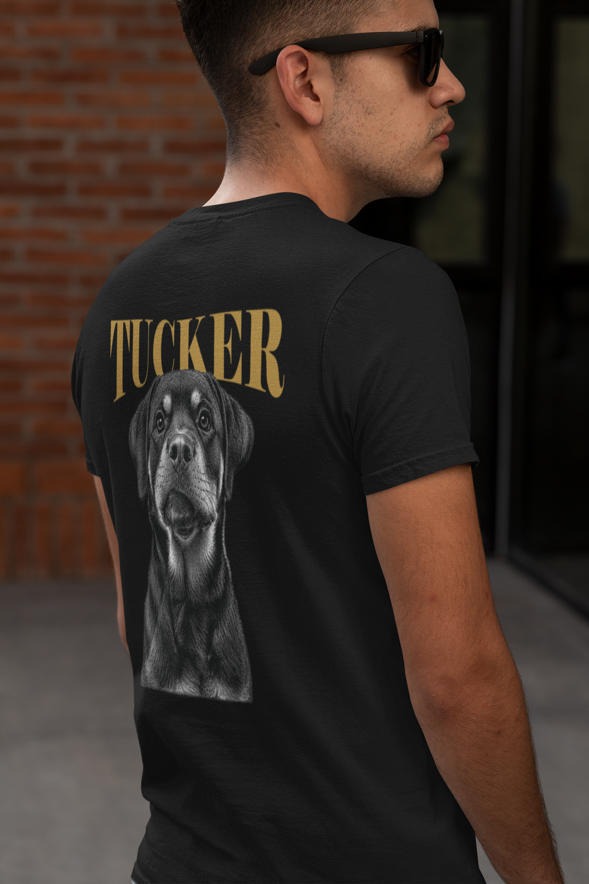 Comfort Colors Custom Dog Dad Shirt