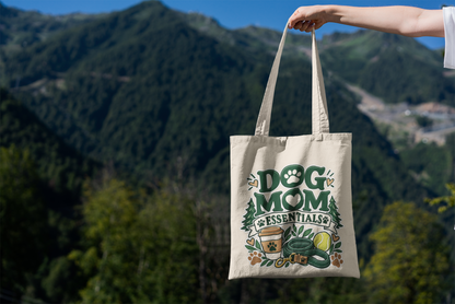 Dog Mom Essentials Tote Bag
