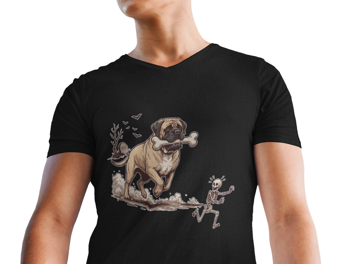 skeleton tshirt, spooky dog lover tee, mastiff skeleton tee, English mastiff gift, funny dog lover gift, mastiff lover tshirt, funny dog Halloween, spooky big dog, funny skeleton shirt, funny Halloween tee, Halloween shirt, Halloween tee, trending shirt