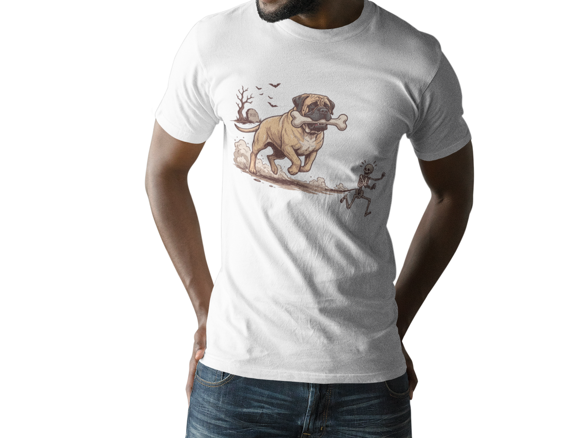 skeleton tshirt, spooky dog lover tee, mastiff skeleton tee, English mastiff gift, funny dog lover gift, mastiff lover tshirt, funny dog Halloween, spooky big dog, funny skeleton shirt, funny Halloween tee, Halloween shirt, Halloween tee, trending shirt