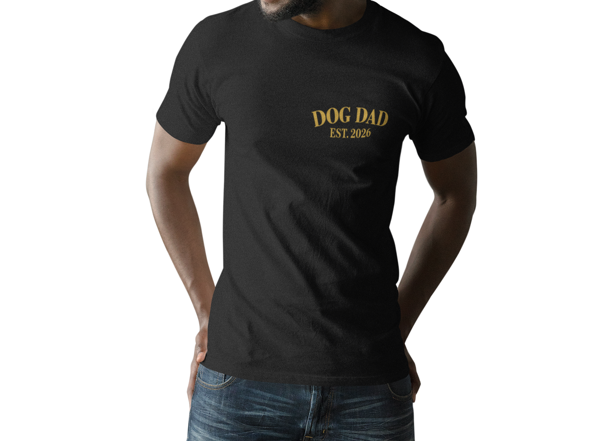 Comfort Colors Custom Dog Dad Shirt